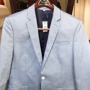 NWT Light Blue Express Blazer 40R/40R